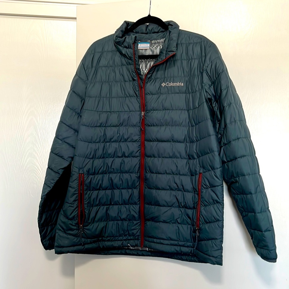Mens Columbia puffy coat